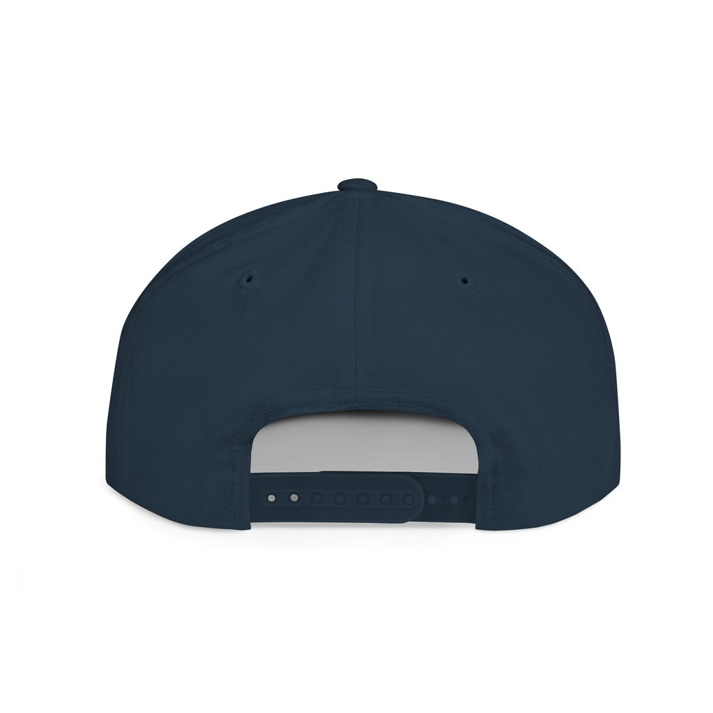 Dripping Bat Logo Snapback | RXXUM Flat Bill Cap