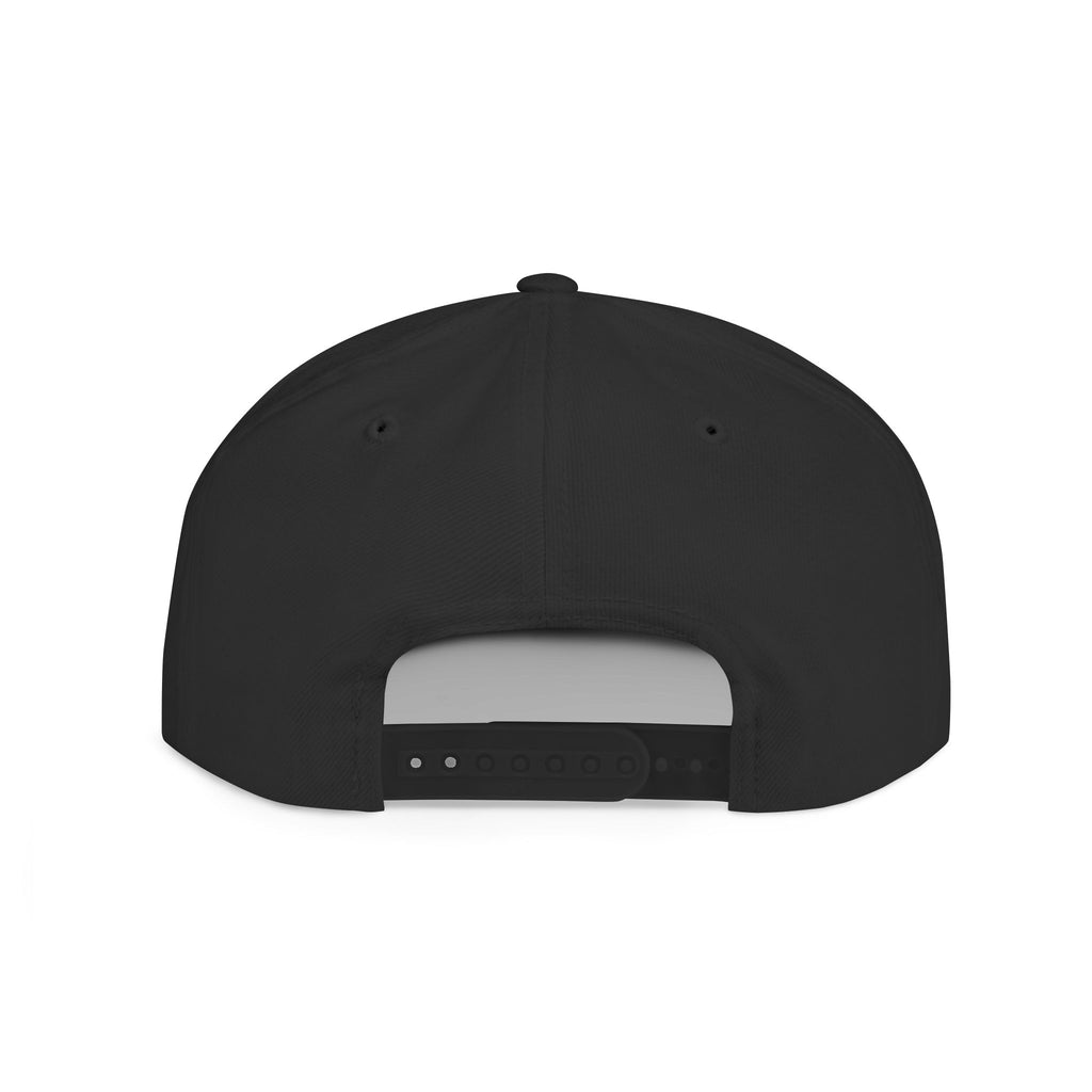 Dripping Bat Logo Snapback | RXXUM Flat Bill Cap