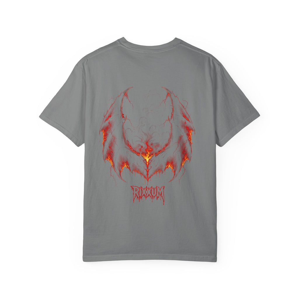 Bat Skull Graphic T-Shirt | RXXUM Gothic Band Tee