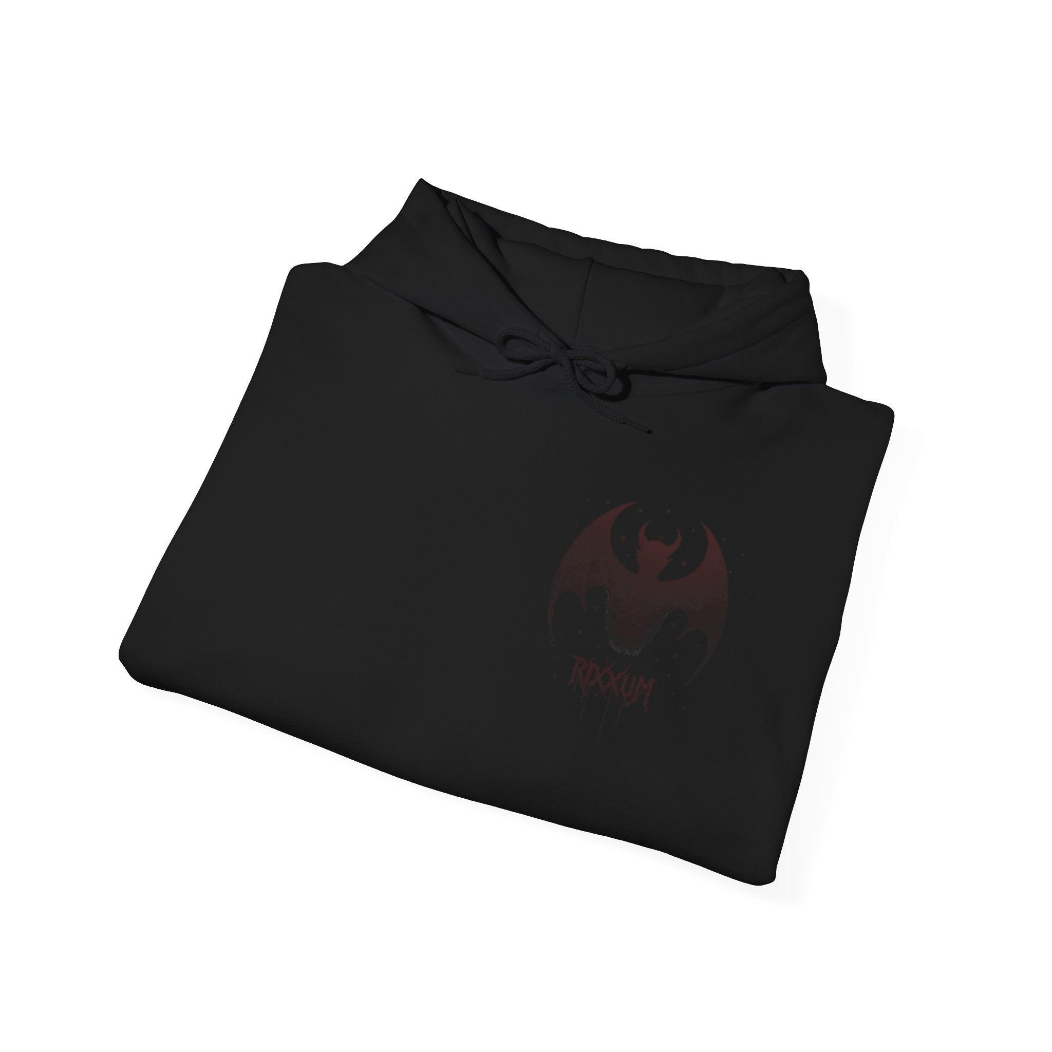 RXXUM Signature Bat Hoodie | Gothic Art Pullover Sweatshirt
