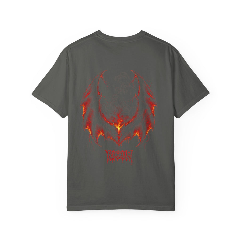 Bat Skull Graphic T-Shirt | RXXUM Gothic Band Tee