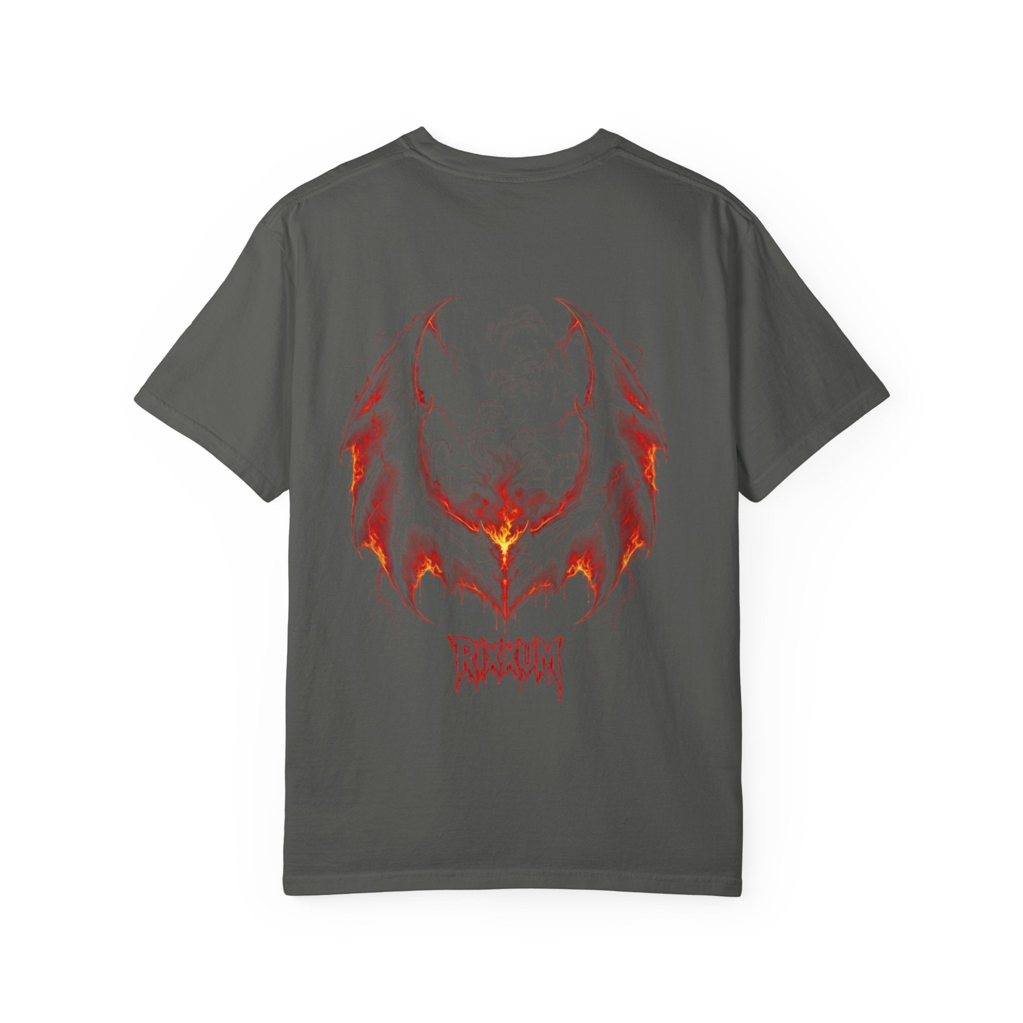 Bat Skull Graphic T-Shirt | RXXUM Gothic Band Tee