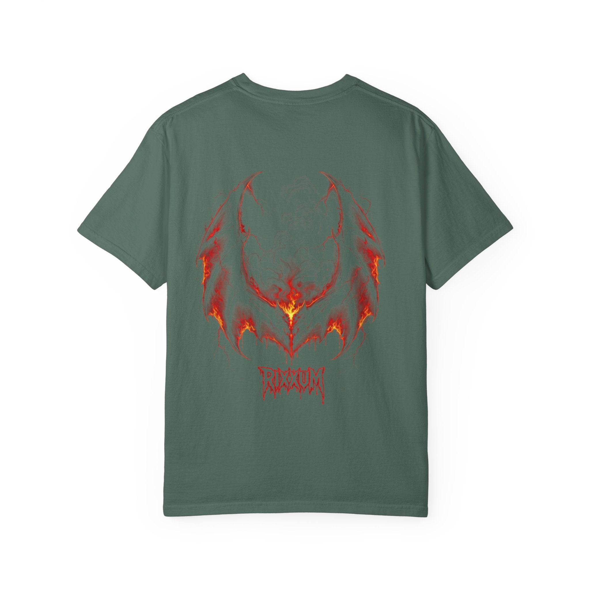 Bat Skull Graphic T-Shirt | RXXUM Gothic Band Tee