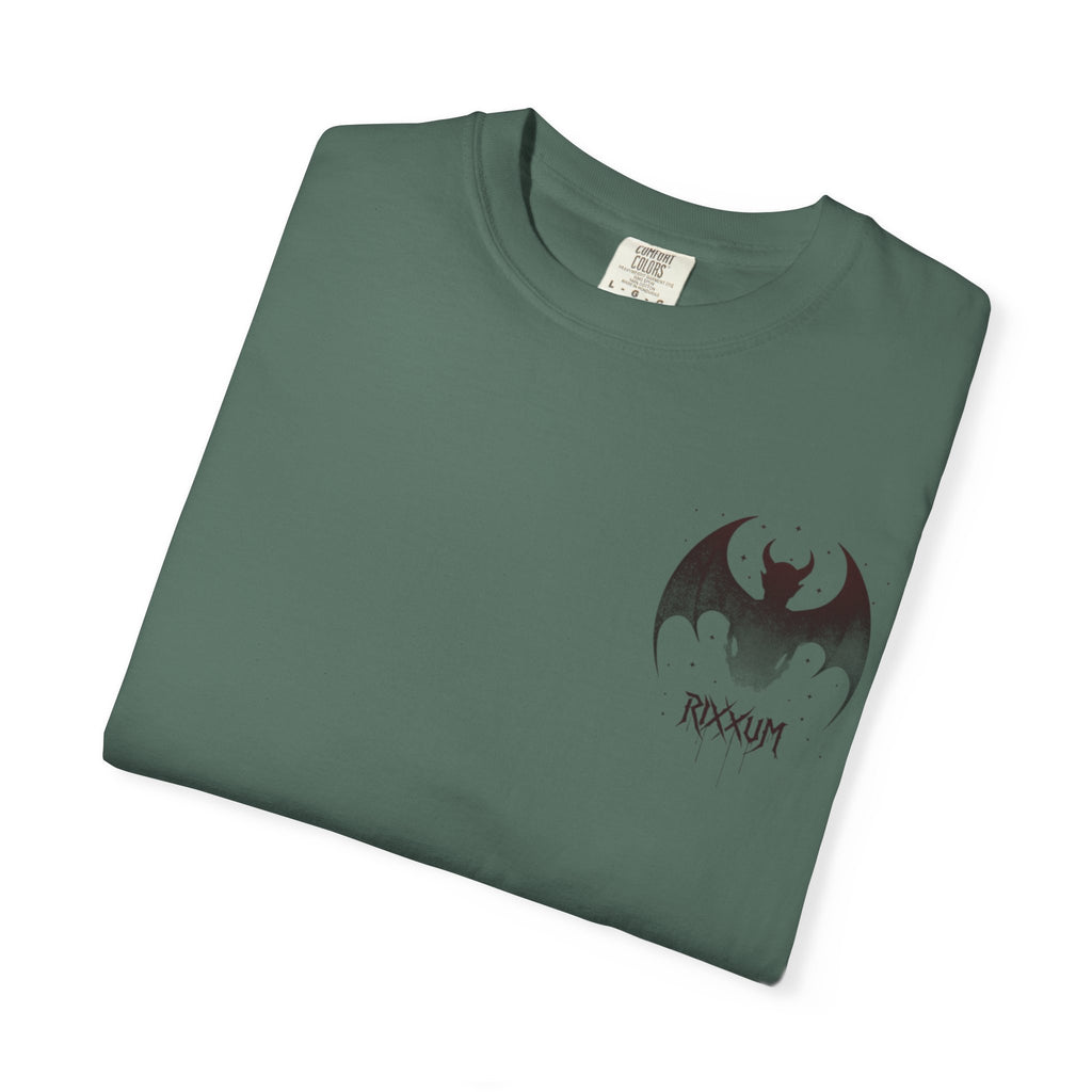 Bat Skull Graphic T-Shirt | RXXUM Gothic Band Tee