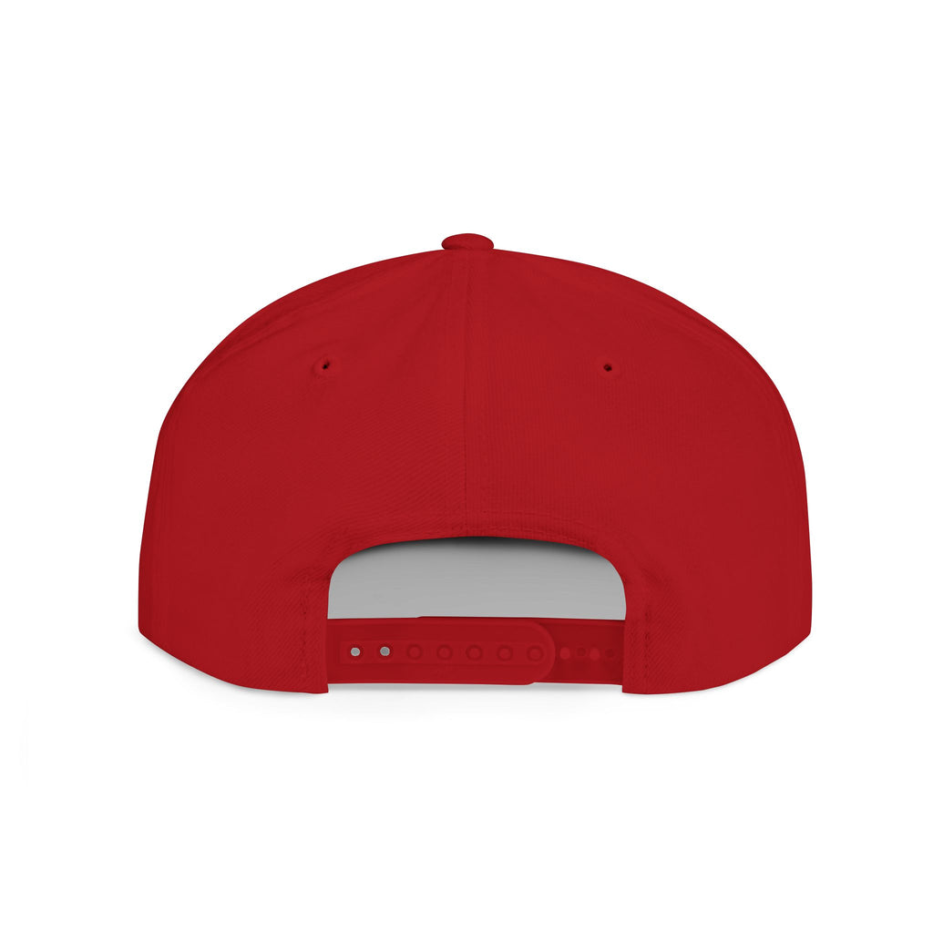 Dripping Bat Logo Snapback | RXXUM Flat Bill Cap