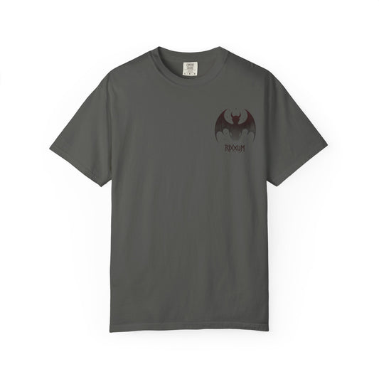 Bat Skull Graphic T-Shirt | RXXUM Gothic Band Tee