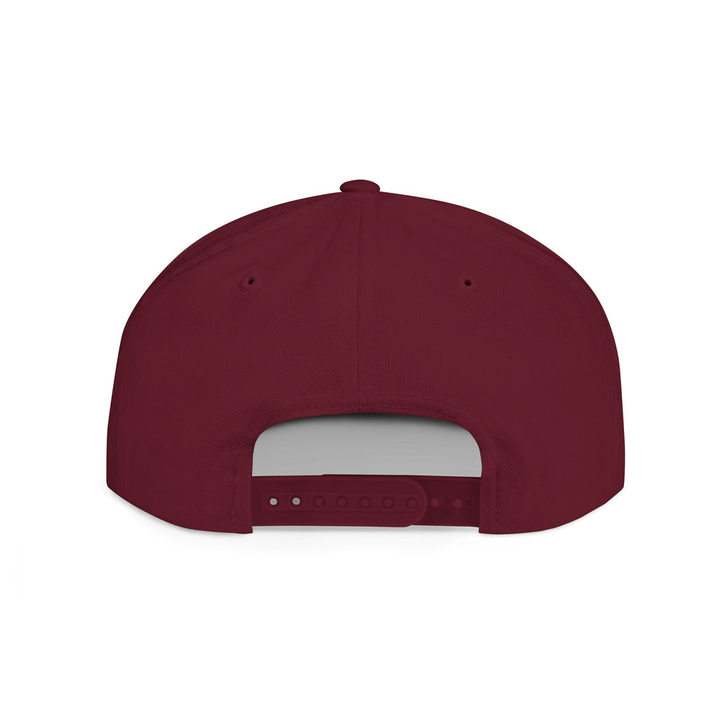 Dripping Bat Logo Snapback | RXXUM Flat Bill Cap