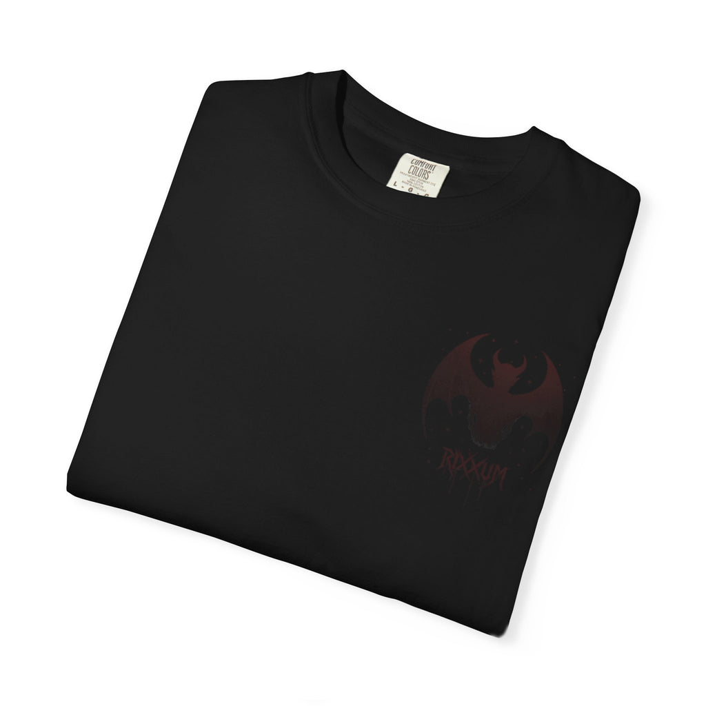 Bat Skull Graphic T-Shirt | RXXUM Gothic Band Tee