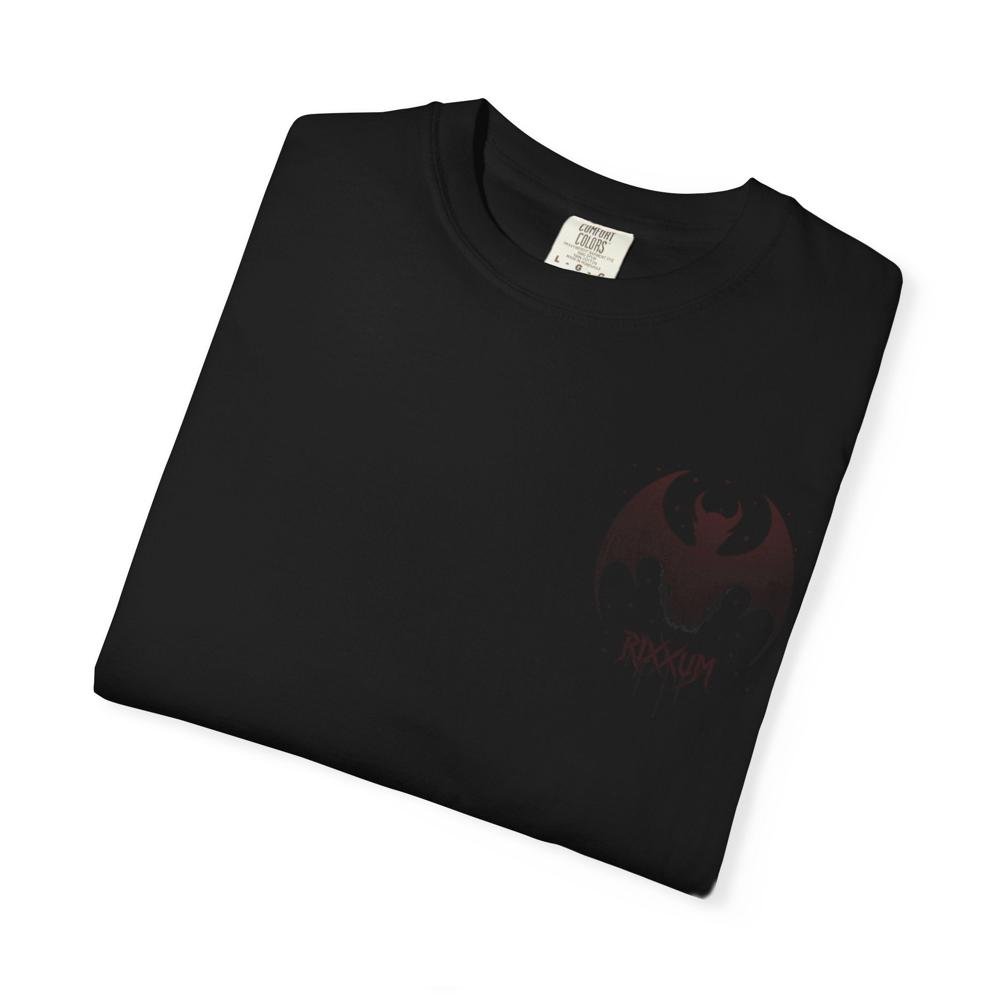 Bat Skull Graphic T-Shirt | RXXUM Gothic Band Tee