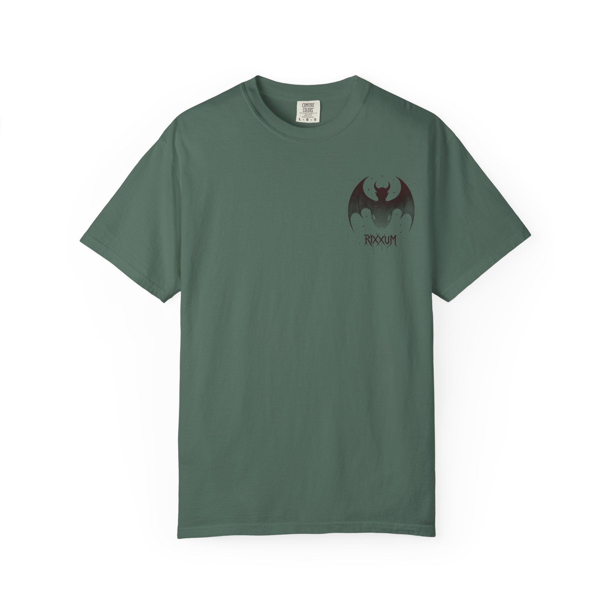 Bat Skull Graphic T-Shirt | RXXUM Gothic Band Tee