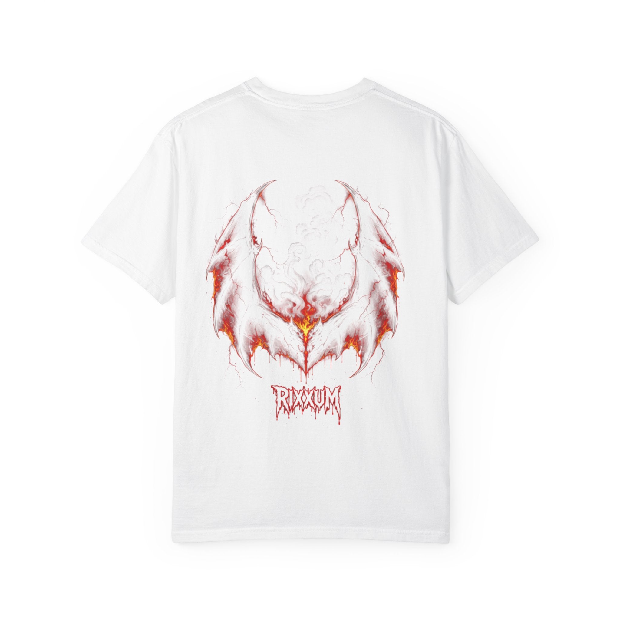 Bat Skull Graphic T-Shirt | RXXUM Gothic Band Tee
