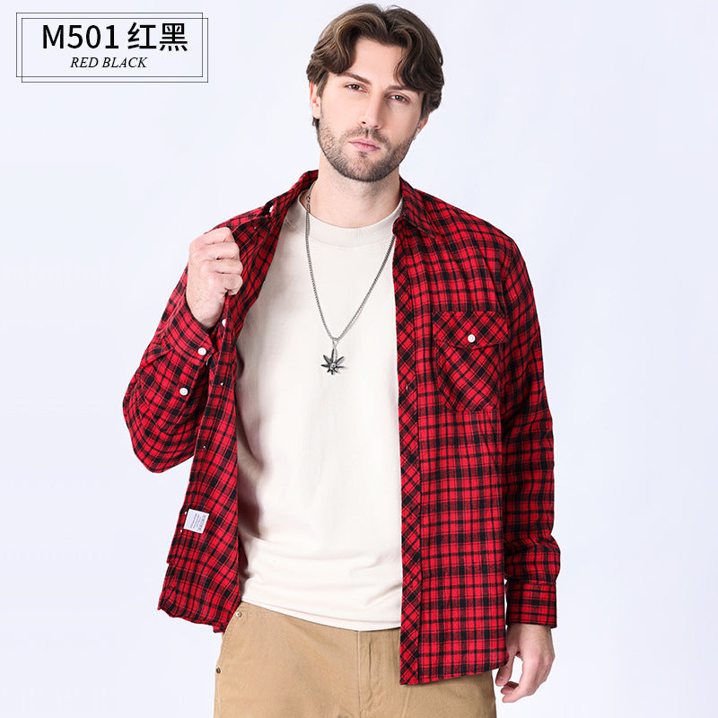 men's flannel shirt