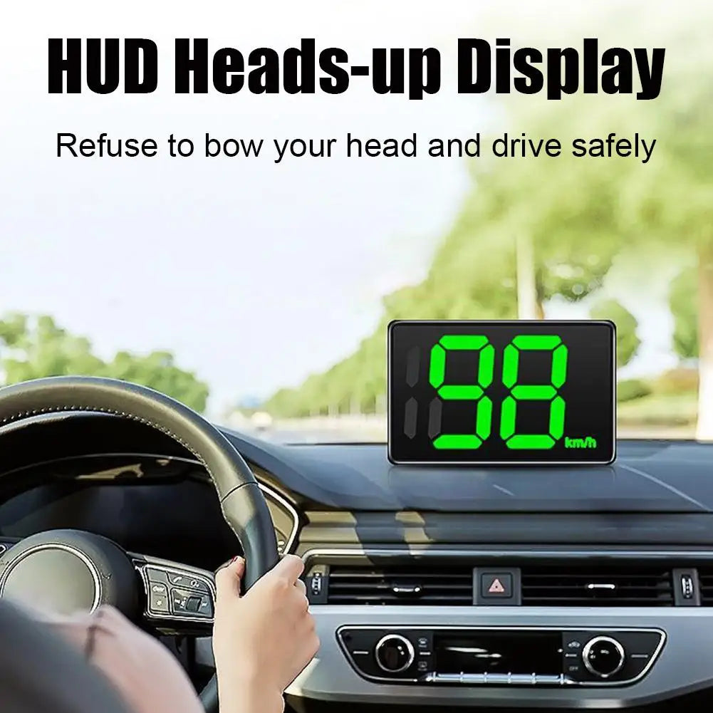 GPS Car Speedometer With HUD Head Up Universal Smart Play Display Accessories Plug Auto Gadget And M8V8