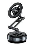 Car Phone Magnetic Stand Mechanical Vacuum Suction Cup Rotate 360° Magnetic Adsorption Bracket Navigation Universal Holder