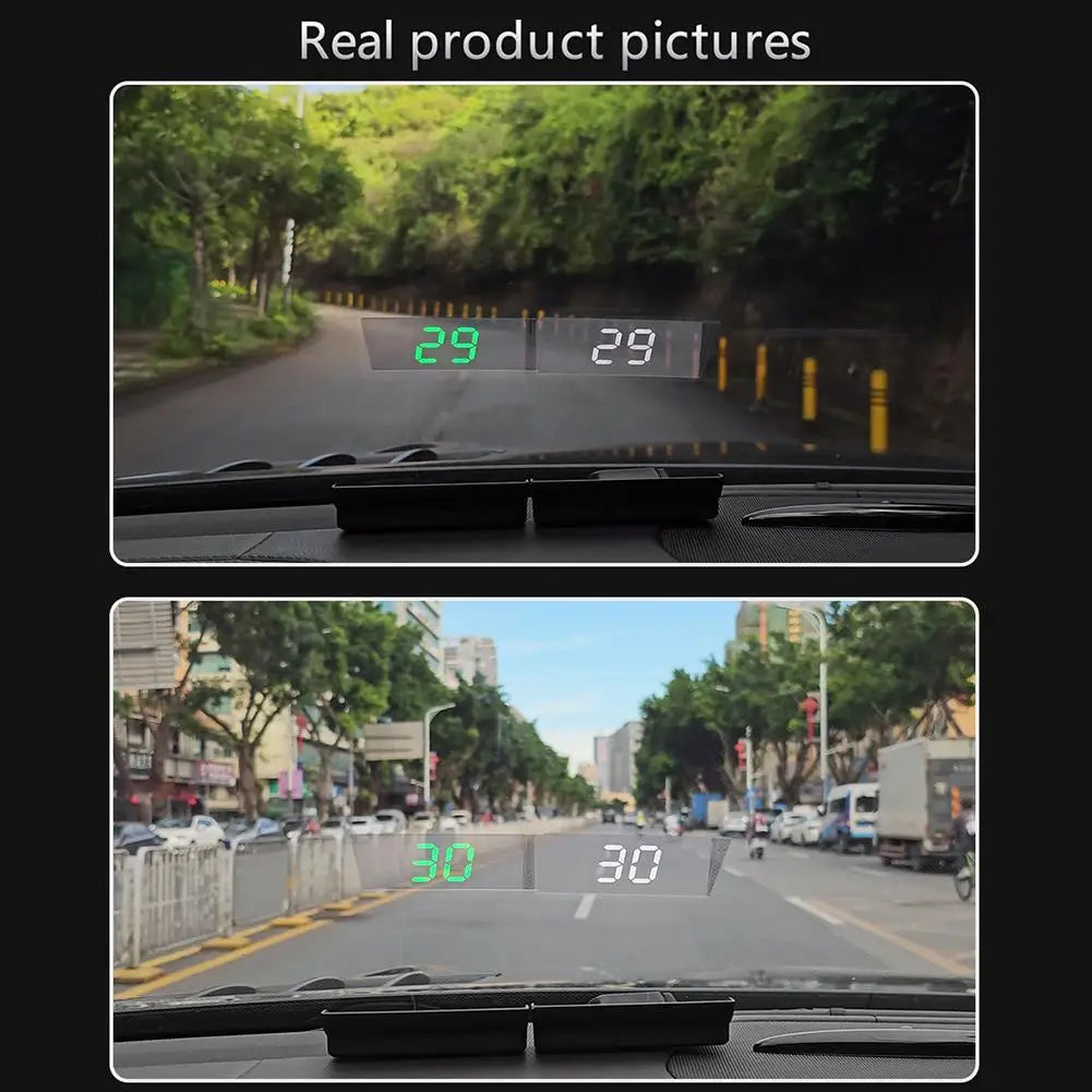 Car Head Up Display Auto Electronics HUD Projector Display Digital GPS Digital Speedometer For All Car Electronics Accessories