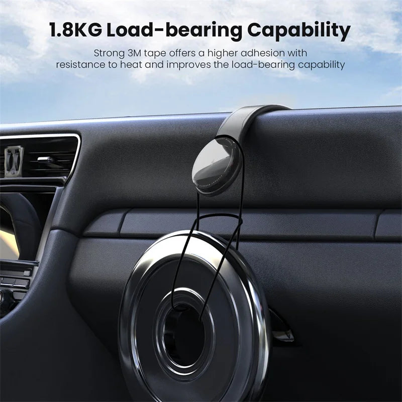 15W Magnetic Car Phone Holder Mobile Support Telephone Holder Interior Gadgets for iPhone 12-17 Stand Dashboard Center Console