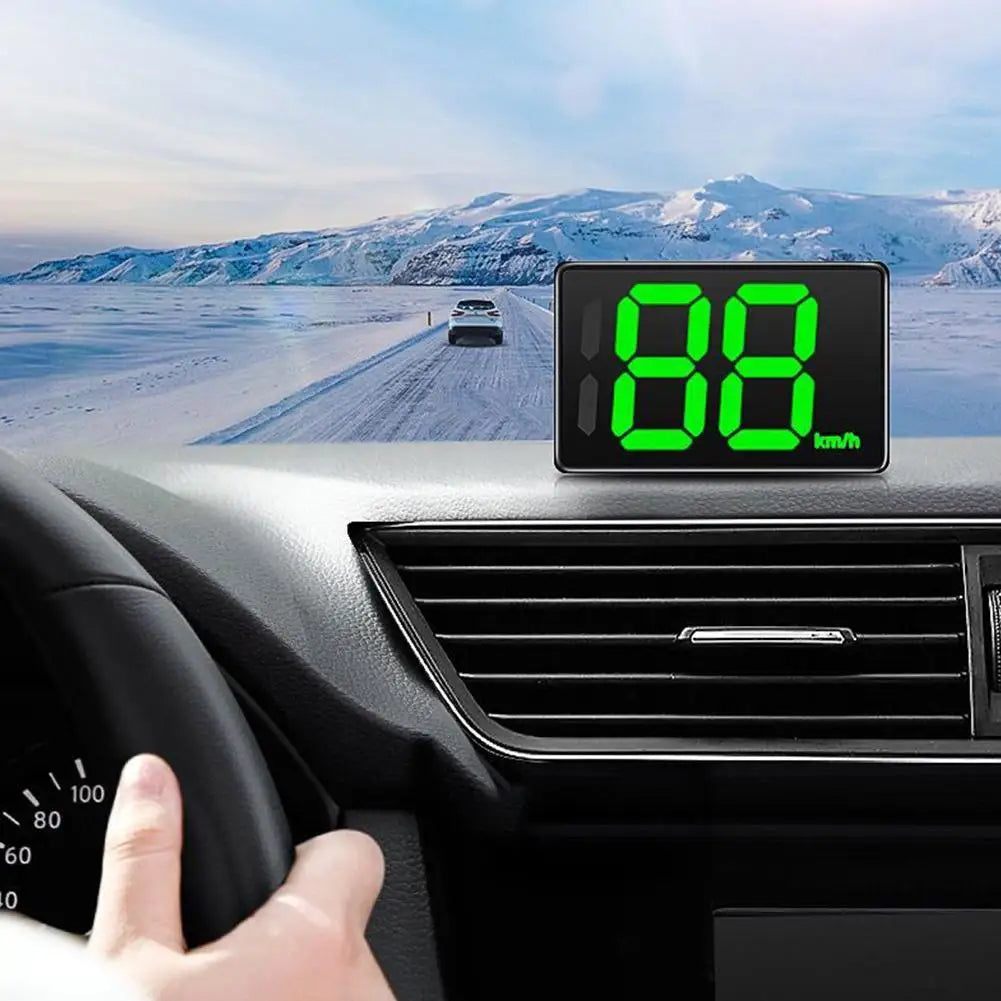 GPS Car Speedometer With HUD Head Up Universal Smart Play Display Accessories Plug Auto Gadget And M8V8