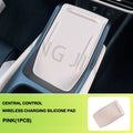 Car Center Console Wireless Charging Pad Anti Slip Pad Mat For BYD Seagull Washable Phone Anti Dirty Pad Interior Accessories