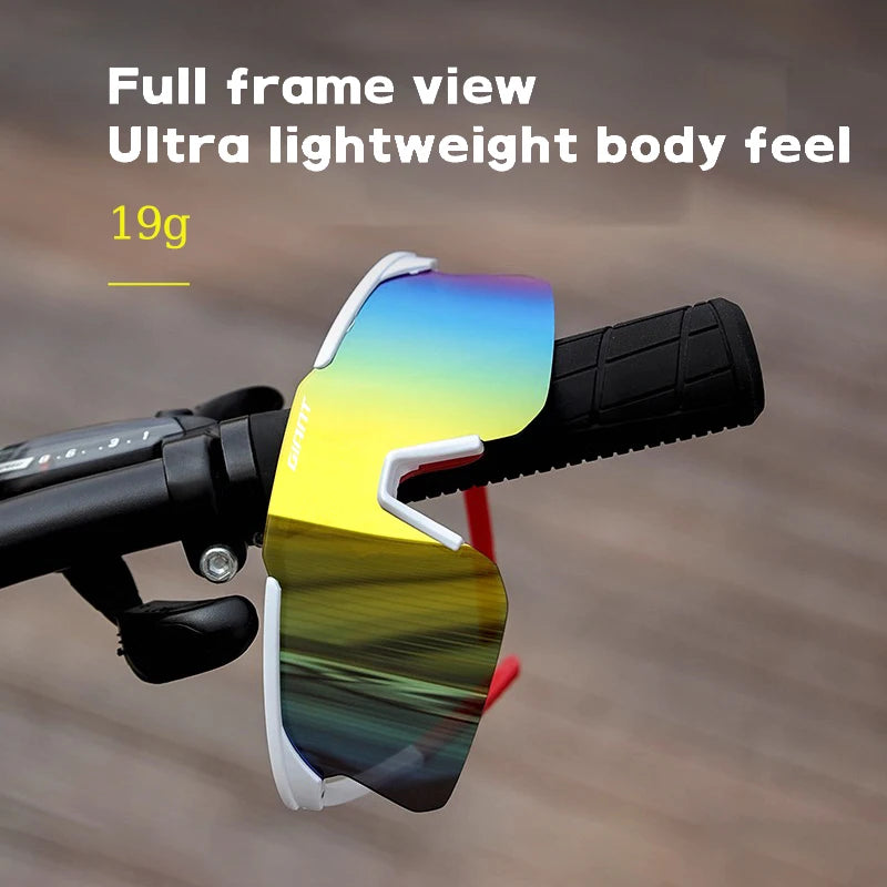 UV400 Anti-Fog Cycling Sunglasses | Sports Shades with Case