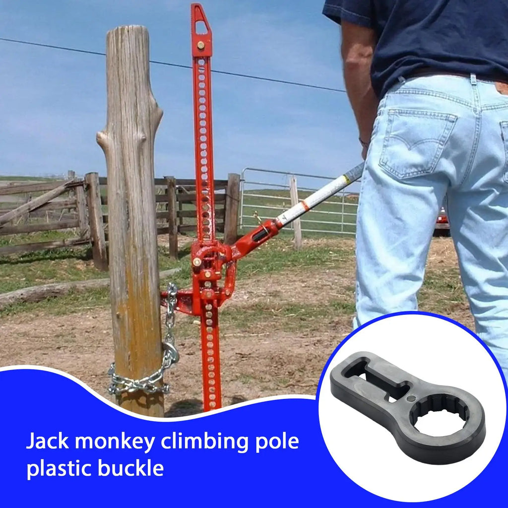 Off-Road Jack Handle Grip — Noise-Free Monkey Climbing Pole