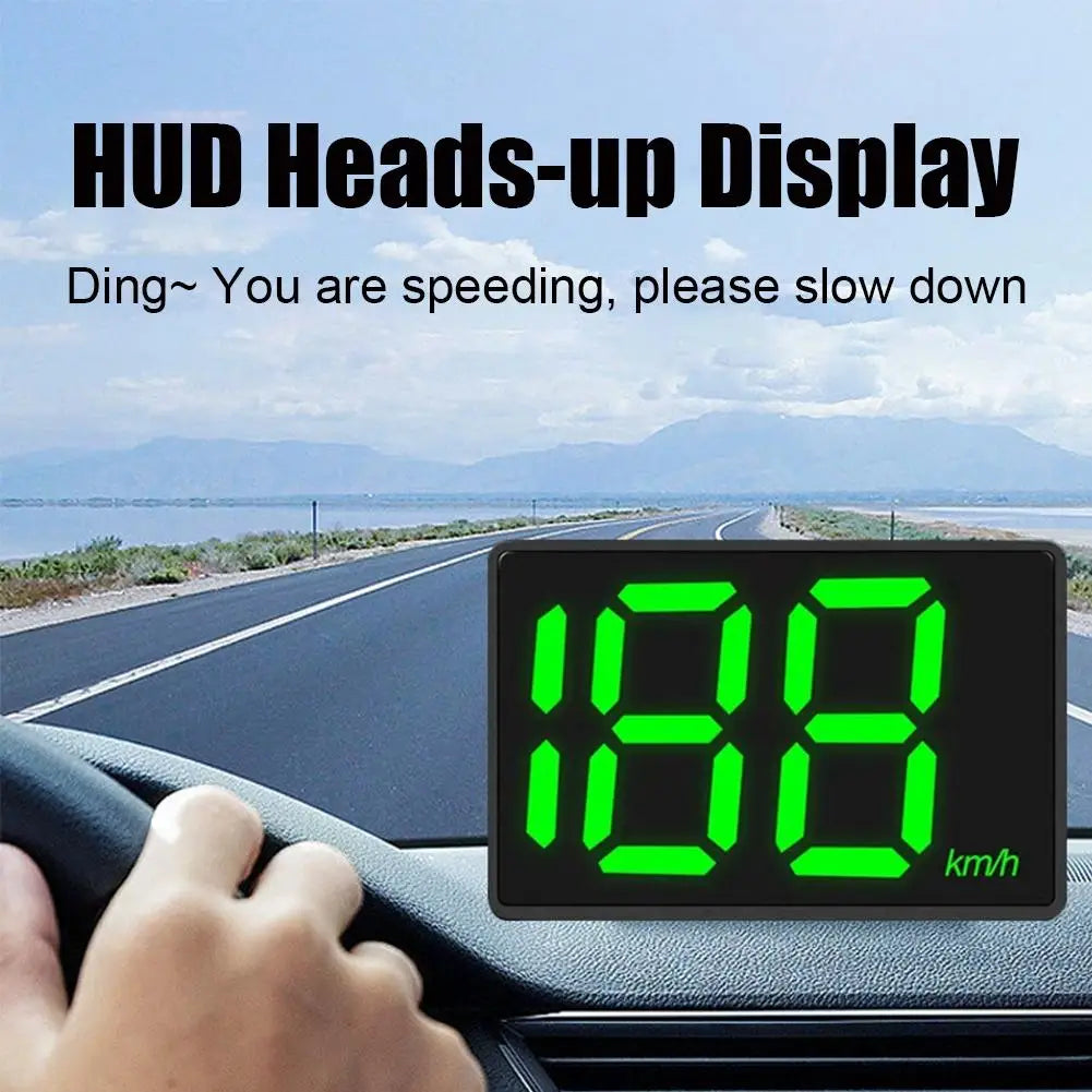 GPS Car Speedometer With HUD Head Up Universal Smart Play Display Accessories Plug Auto Gadget And M8V8