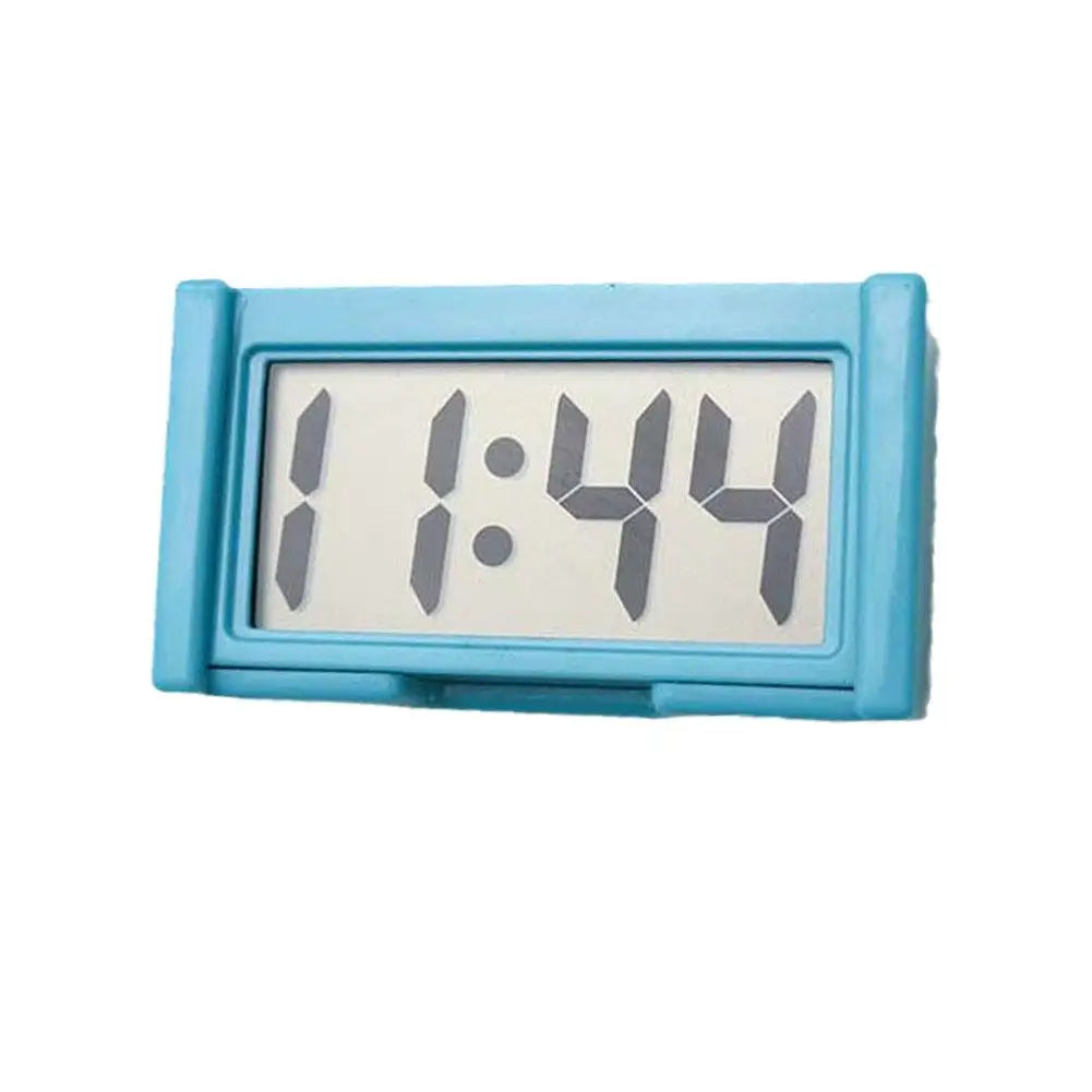 Car Electronic Clock Self-adhesive Mini Digital Clock Truck Clock Clock Screen Multifunctional Car Dashboard Large Dashboar G3Y7