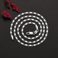 925 Sterling Silver Figaro Chain Necklace | 2mm Clavicle Chain