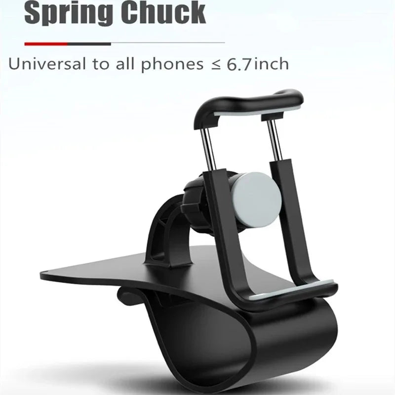 Dashboard Car Mobile Phone Clip Car Smart Phone Holder 360 Degree Rotation GPS Navigation Bracket Mobile Phone Stand For iPhone
