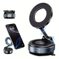 Car Phone Holder with Vacuum Adsorption and Magnetic Suction, New 2026 Model, for In-Car Navigation.