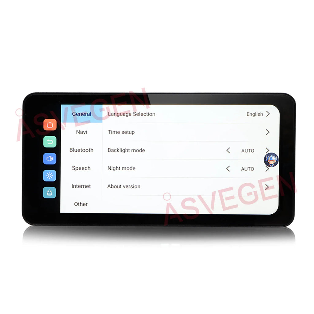 Motorcycle Smart Car Machine Car DVD Player GPS Navigation Auto Wireless Carplay Android 12 Universal