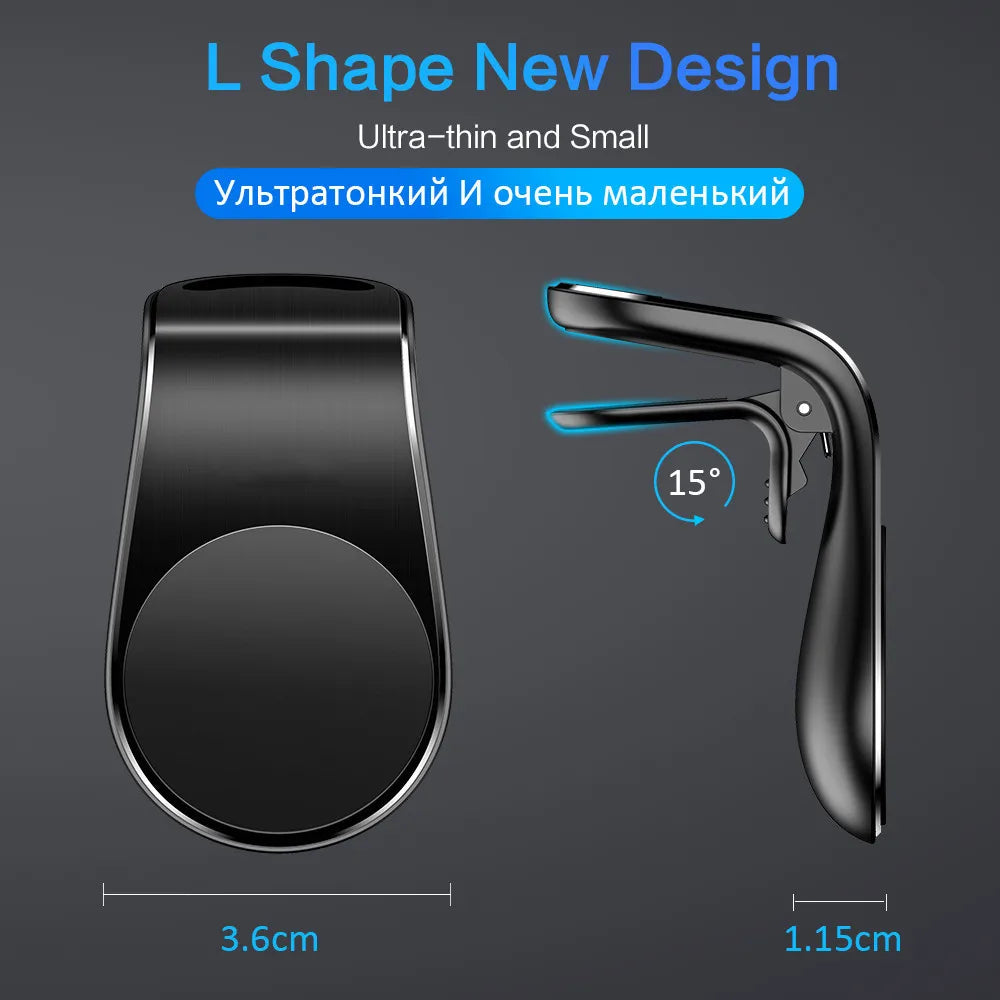 Magnetic Phone Holder Portable L Shaped For Geely geometry C Emgrand Gc6 Gx3 Ec7 Atlas Coolray Cross NL3 X6 GS car Accessories