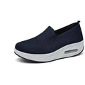 Women's Casual Mesh Shoes Air Cushion Sport Shoes Wedges Platform Shoes Mesh Breathable Sneakers for Women Slip-On Loafers 2025