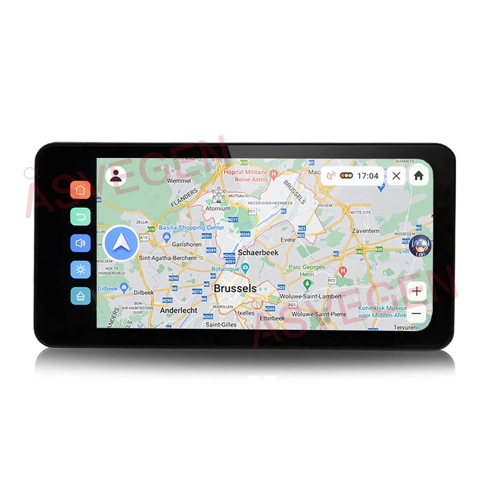Motorcycle Smart Car Machine Car DVD Player GPS Navigation Auto Wireless Carplay Android 12 Universal