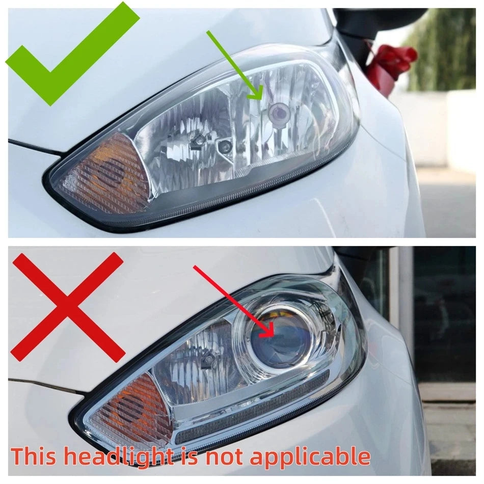 For Ford Fiesta 2013 2014 2015 2016 Car Gadgets Base Head Lamp Shell Headlamp House Headlight Rubber Cover