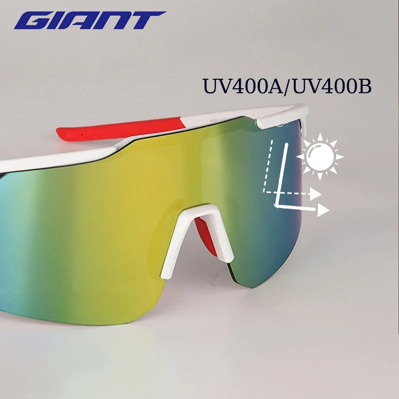 UV400 Anti-Fog Cycling Sunglasses | Sports Shades with Case