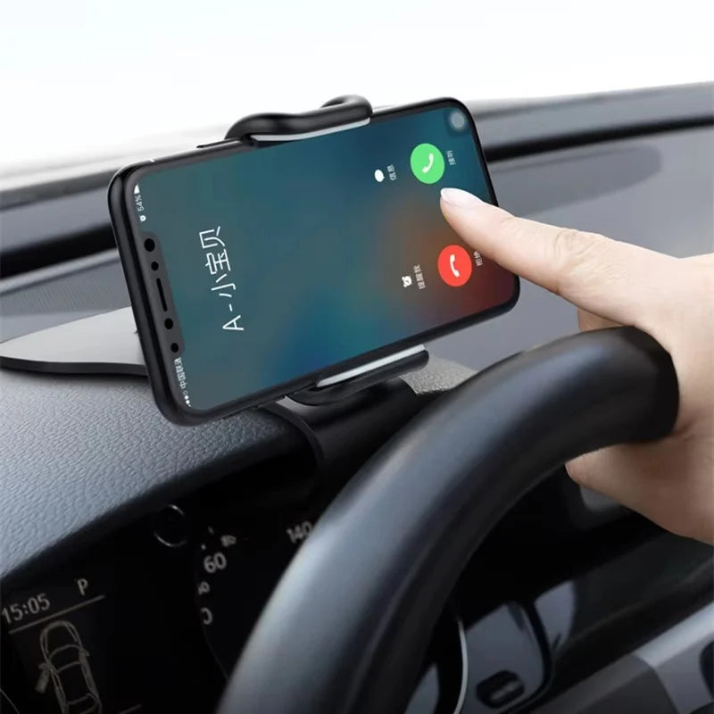 Dashboard Car Mobile Phone Clip Car Smart Phone Holder 360 Degree Rotation GPS Navigation Bracket Mobile Phone Stand For iPhone