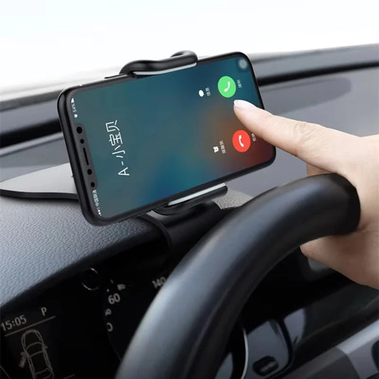 Dashboard Car Mobile Phone Clip Car Smart Phone Holder 360 Degree Rotation GPS Navigation Bracket Mobile Phone Stand For iPhone