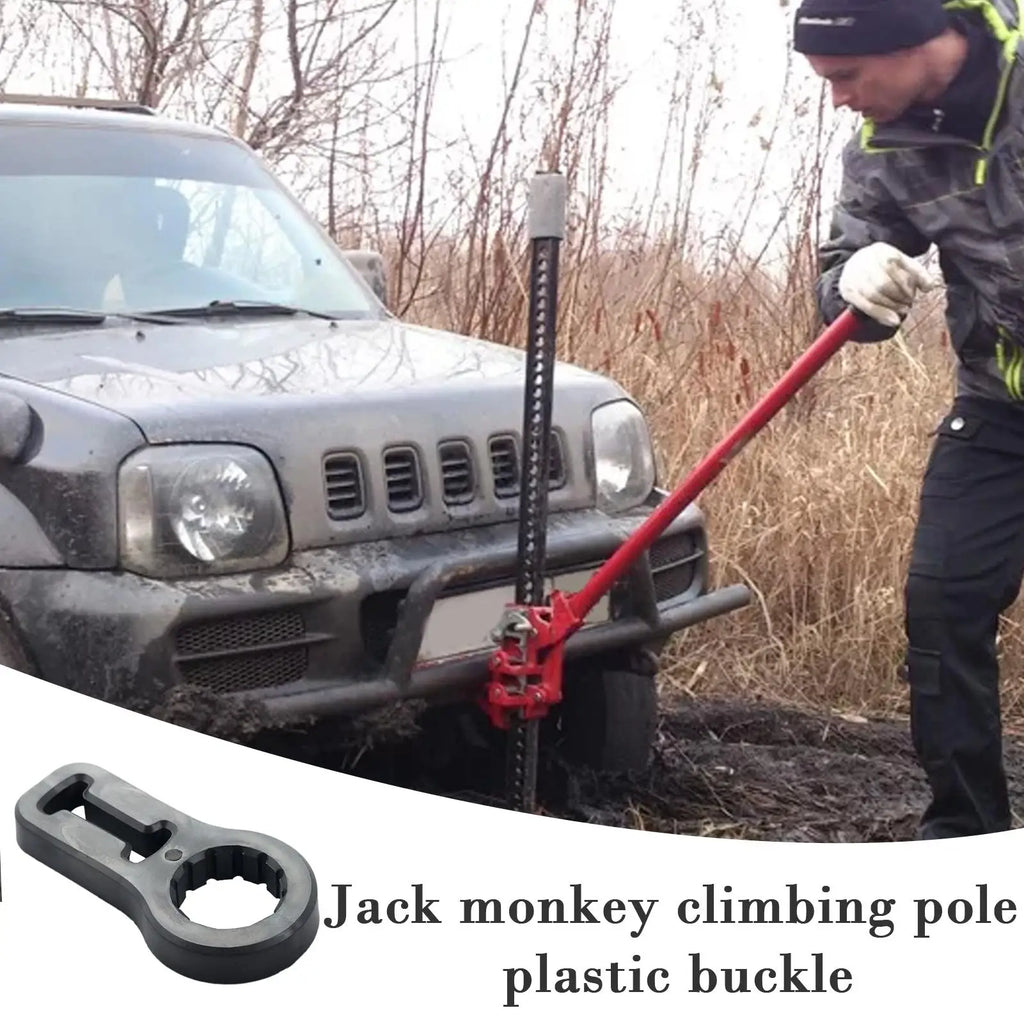 Off-Road Jack Handle Grip — Noise-Free Monkey Climbing Pole