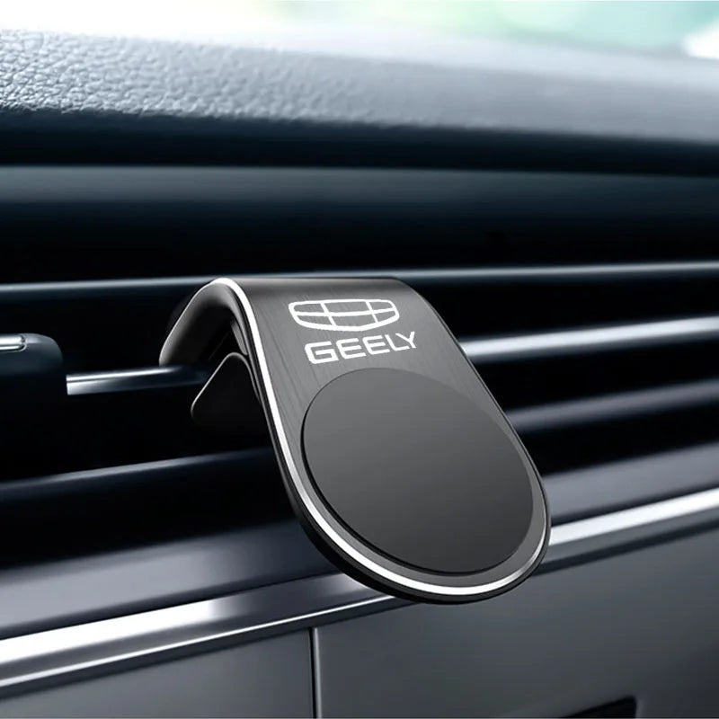 Magnetic Phone Holder Portable L Shaped For Geely geometry C Emgrand Gc6 Gx3 Ec7 Atlas Coolray Cross NL3 X6 GS car Accessories